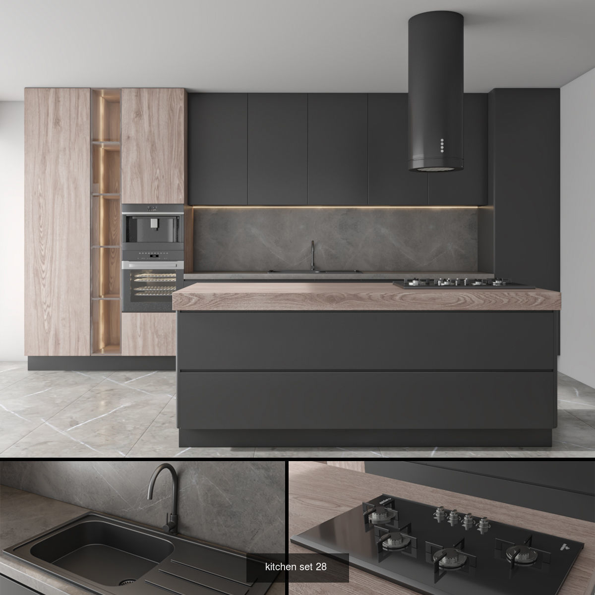 kitchen collection 2 banana plant in pot _42