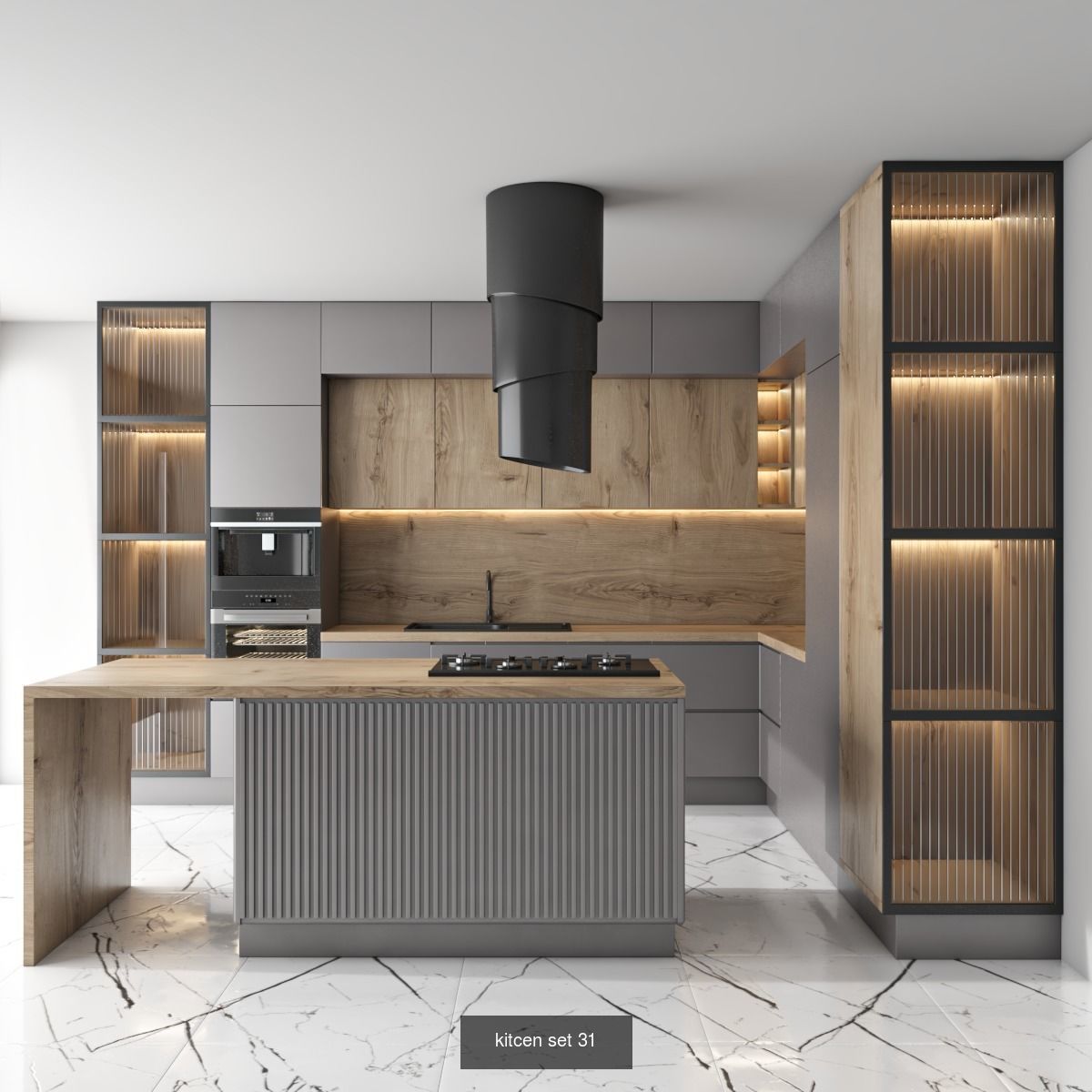 kitchen collection 2 banana plant in pot _47