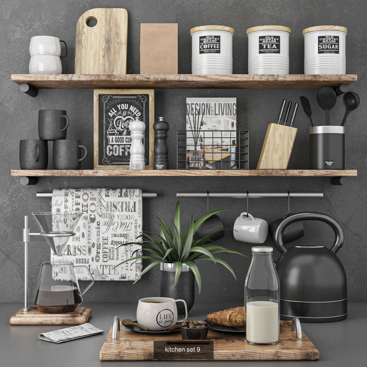 kitchen collection 2 banana plant in pot _16