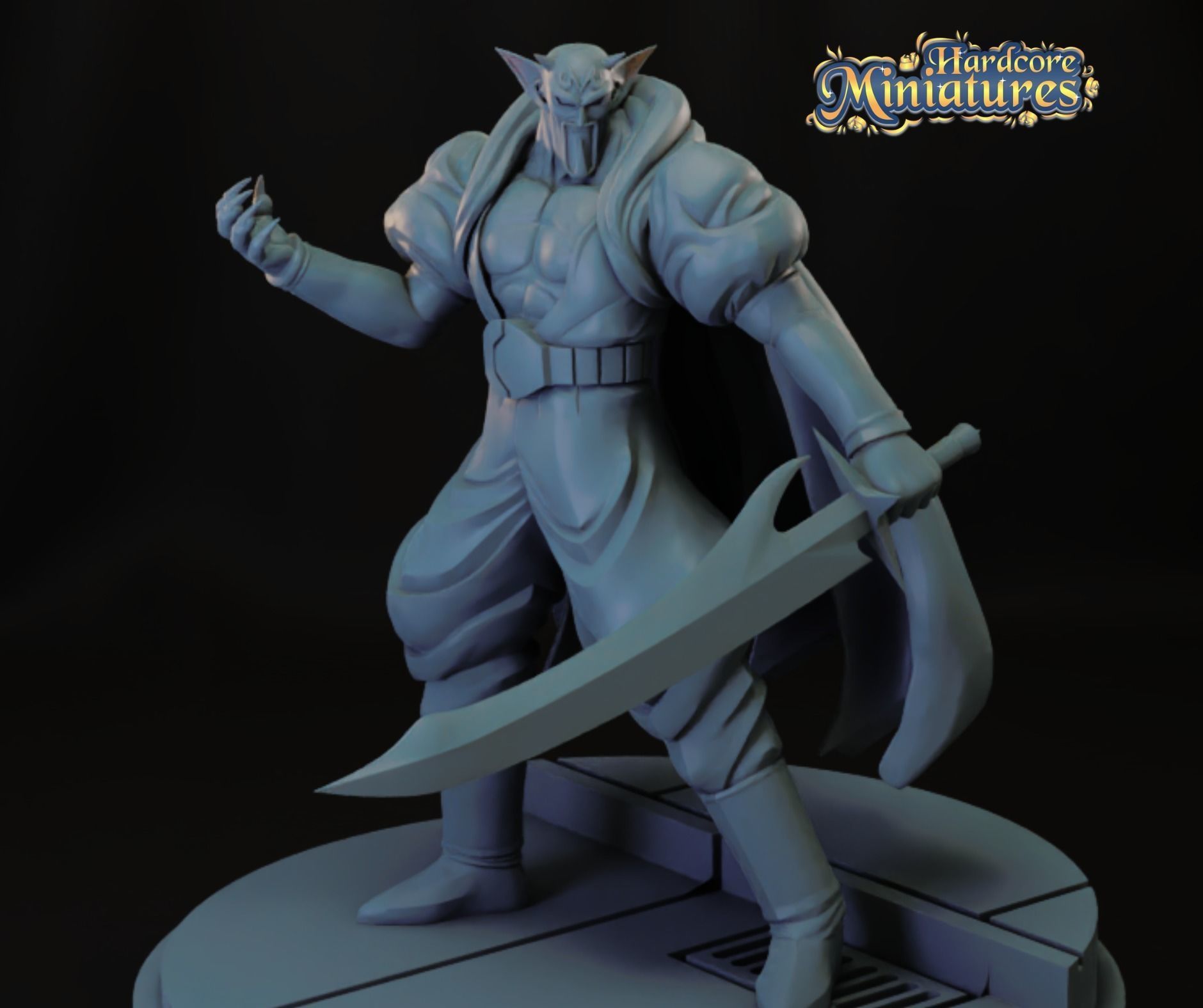 MARVEL CRISIS PROTOCOL DABURA PRESUPPORTED INCLUDED  3D print model_1