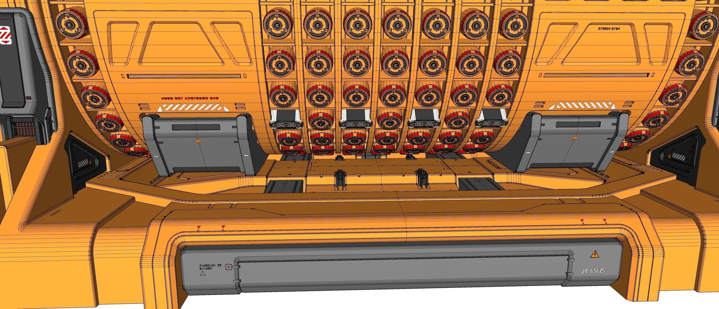 sci fi Small modular reactor 3D model_25