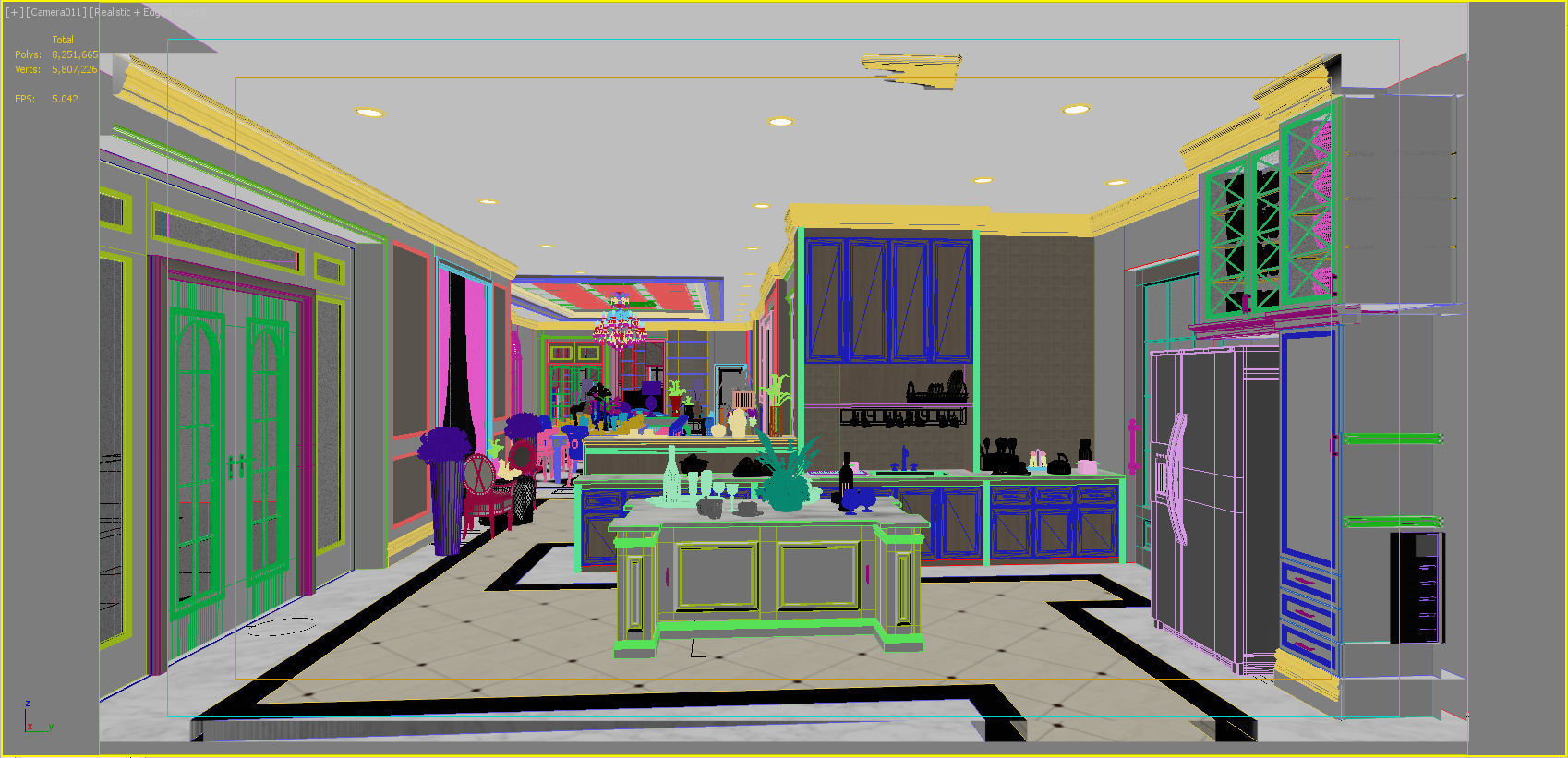 All first floor house designs 3D model_24