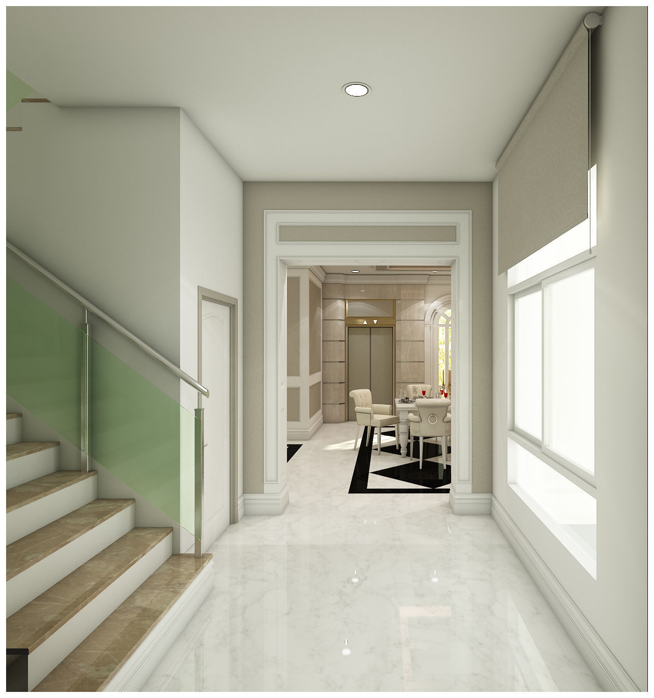 All first floor house designs 3D model_13