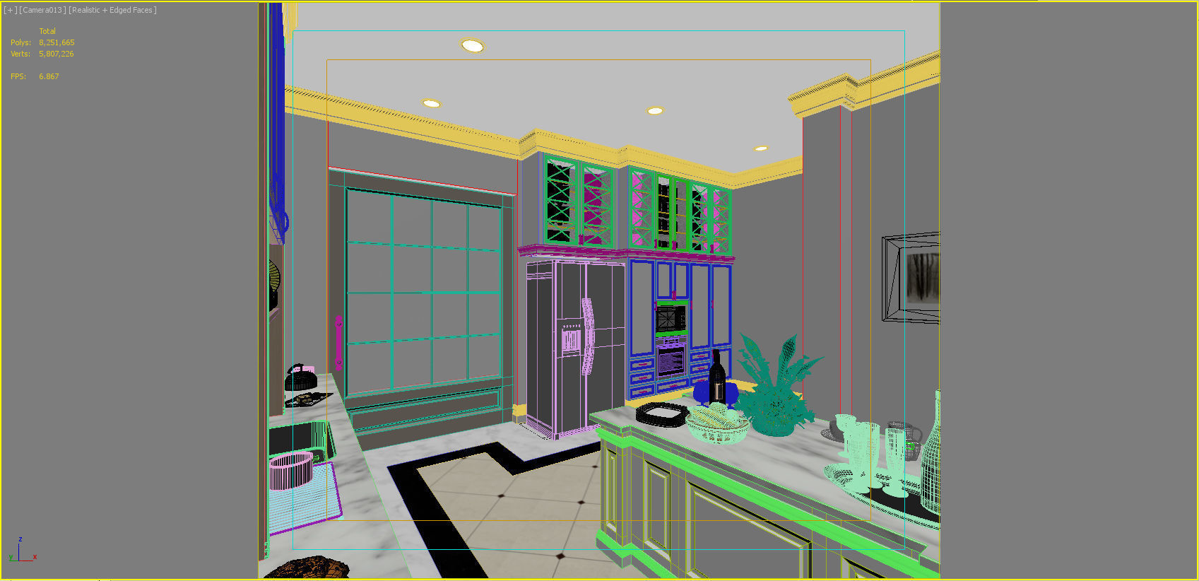 All first floor house designs 3D model_26