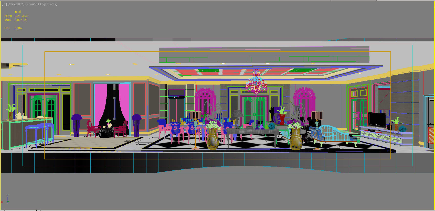 All first floor house designs 3D model_15