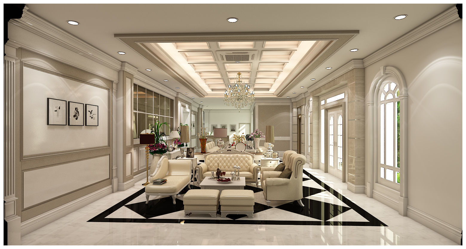 All first floor house designs 3D model_3