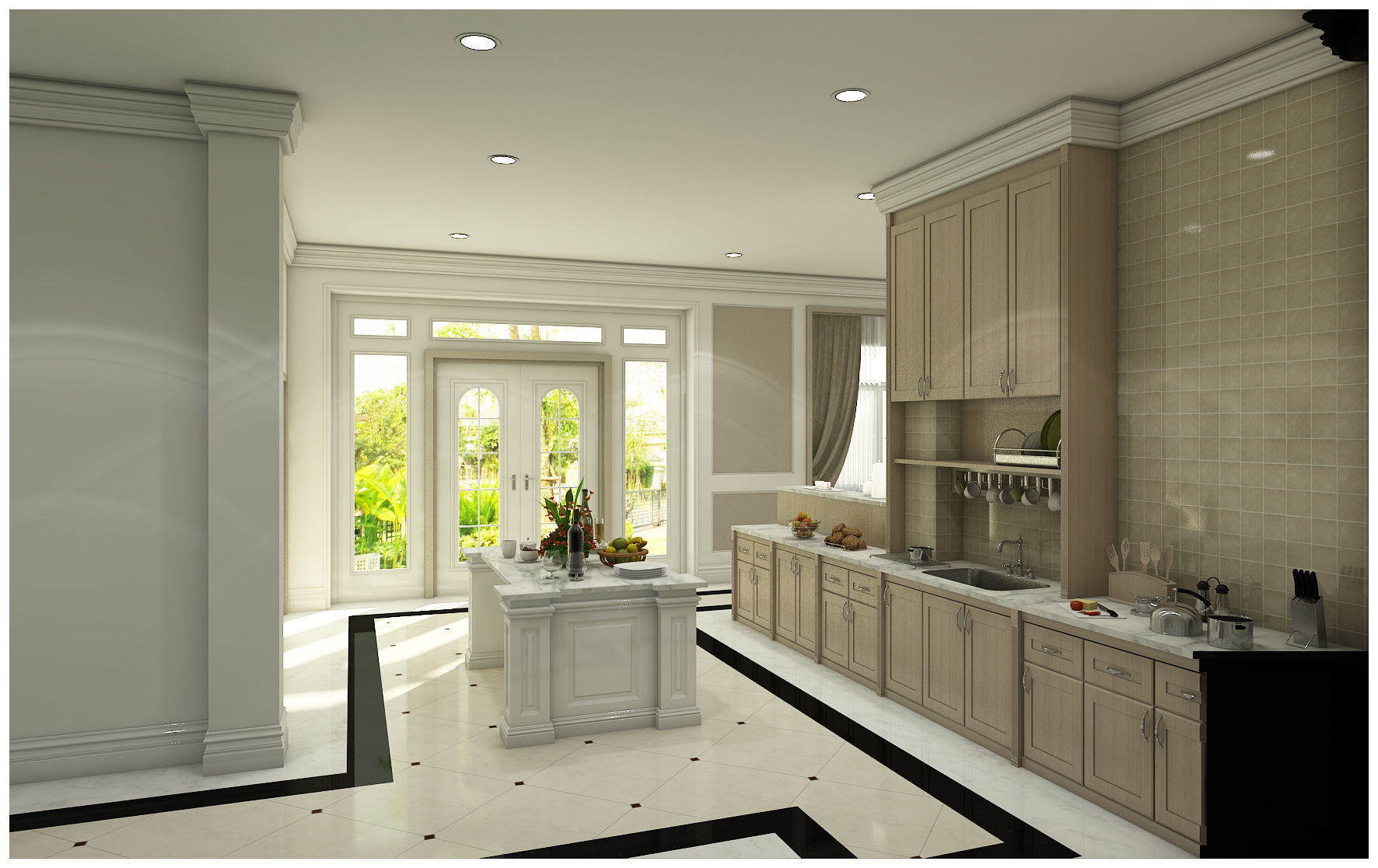 All first floor house designs 3D model_11