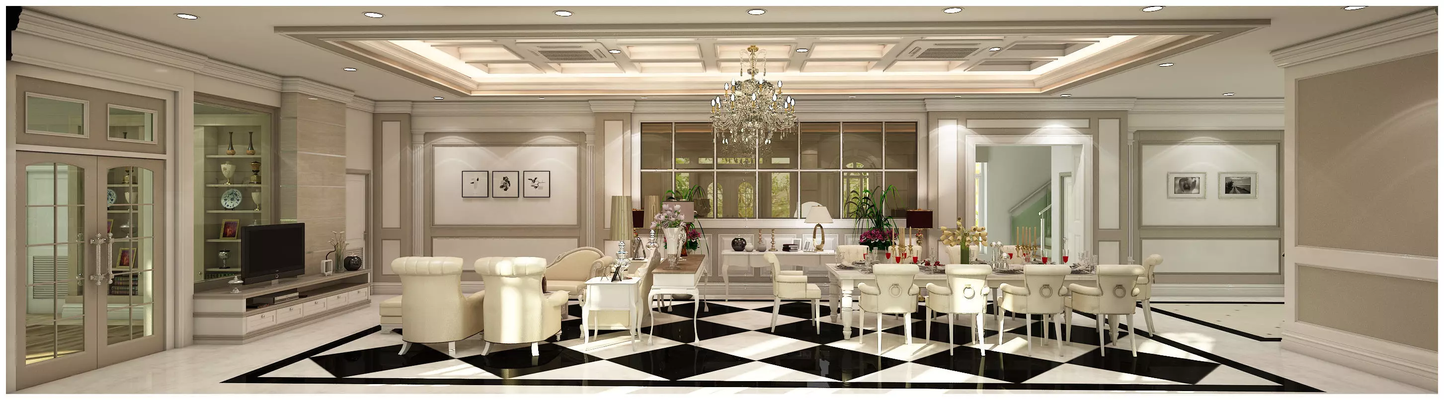 All first floor house designs 3D model_0