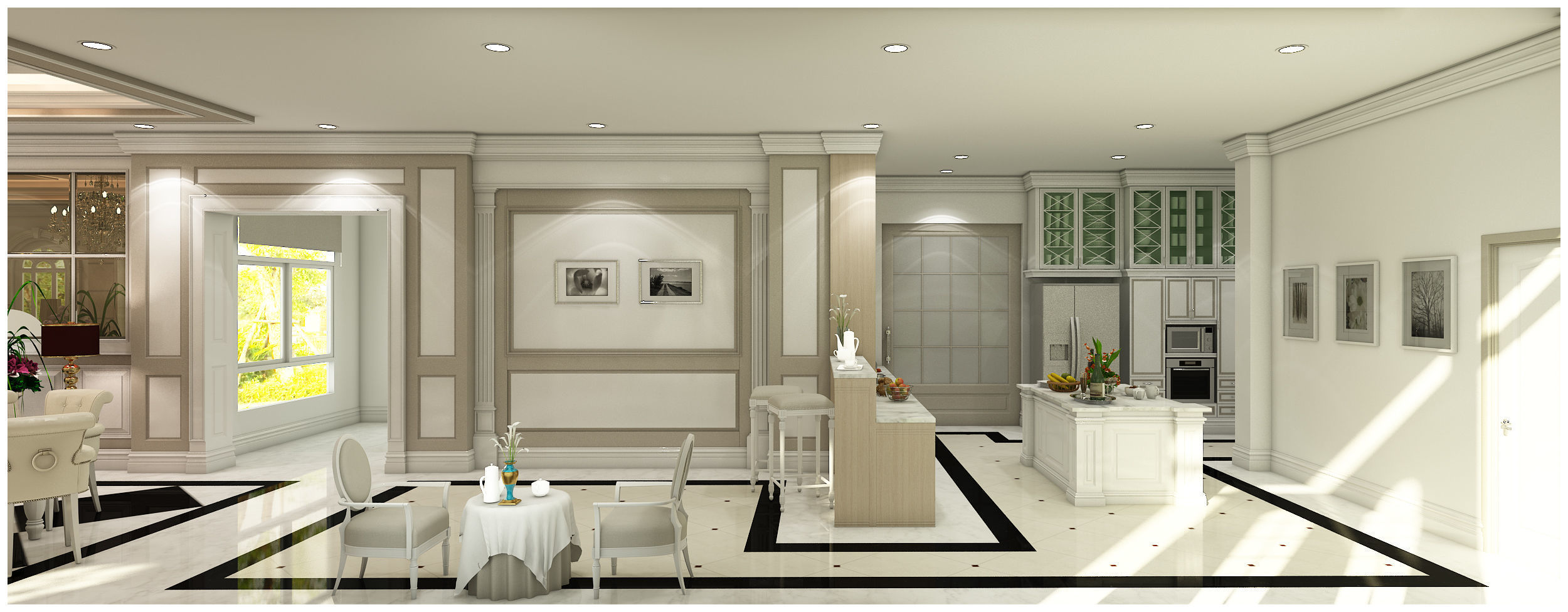 All first floor house designs 3D model_9