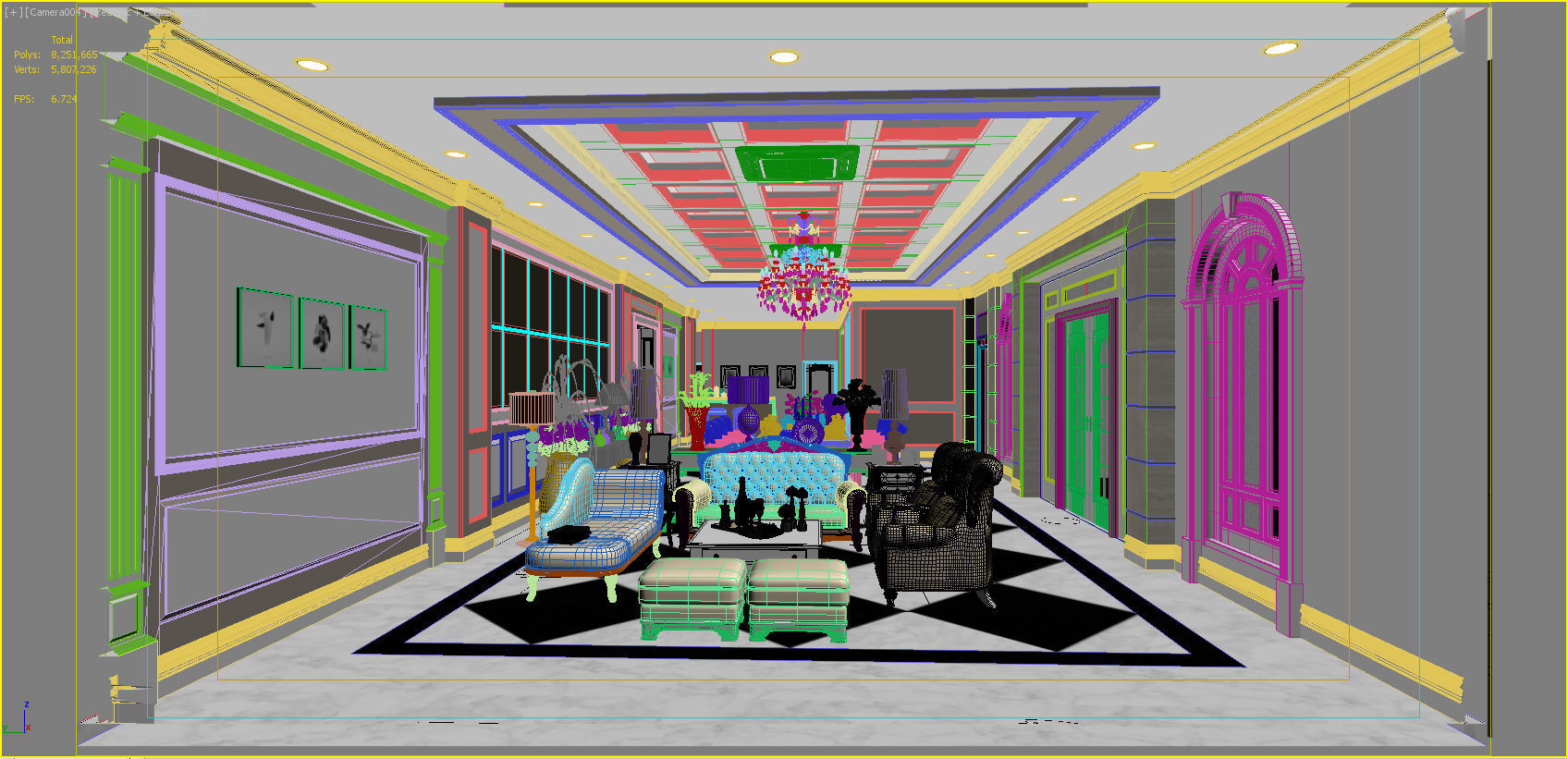 All first floor house designs 3D model_17