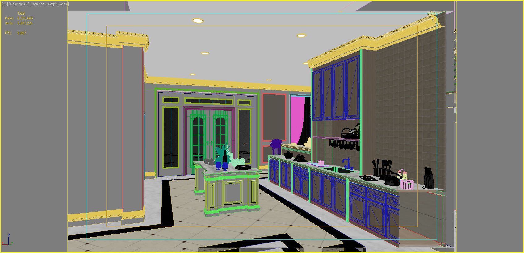 All first floor house designs 3D model_25