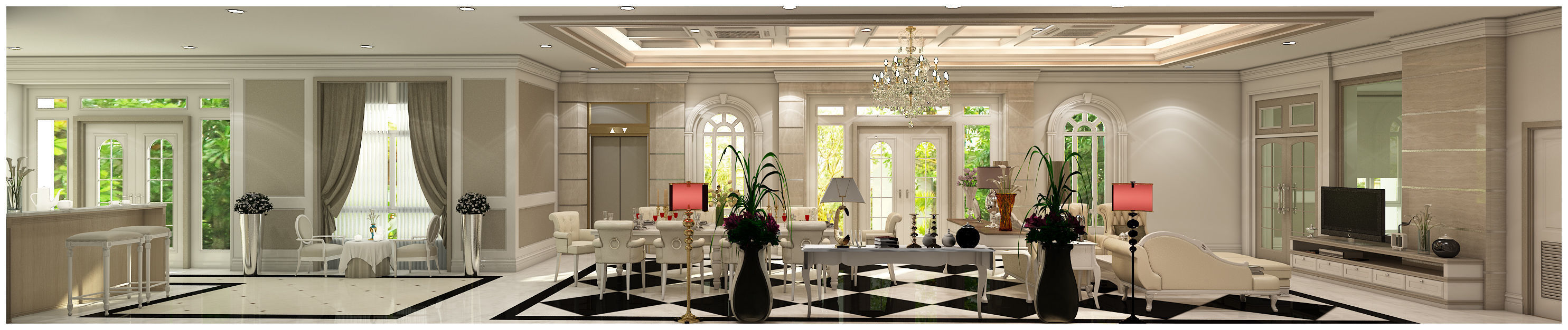 All first floor house designs 3D model_1