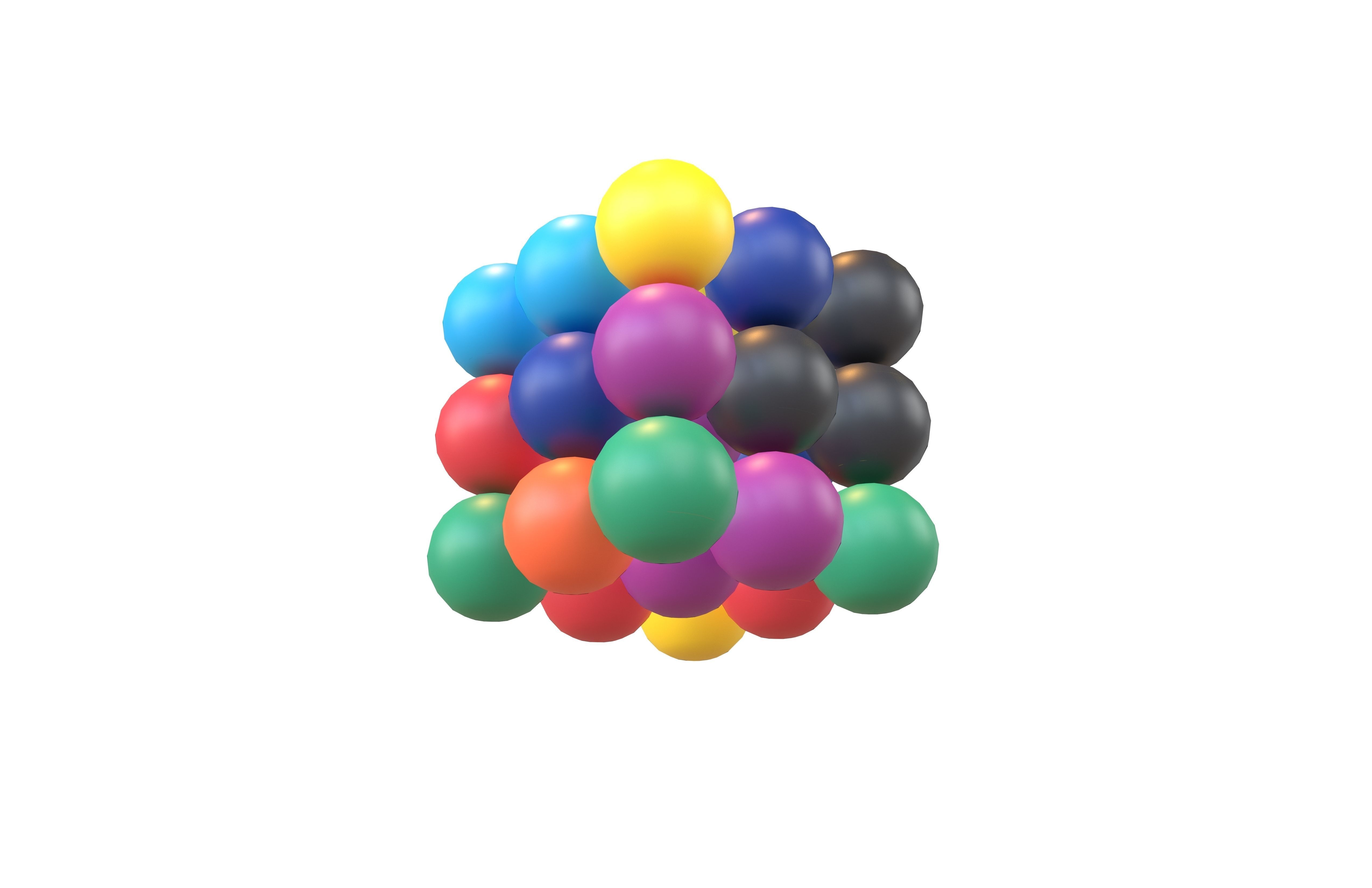 Molecube v1 001 Low-poly 3D model_2