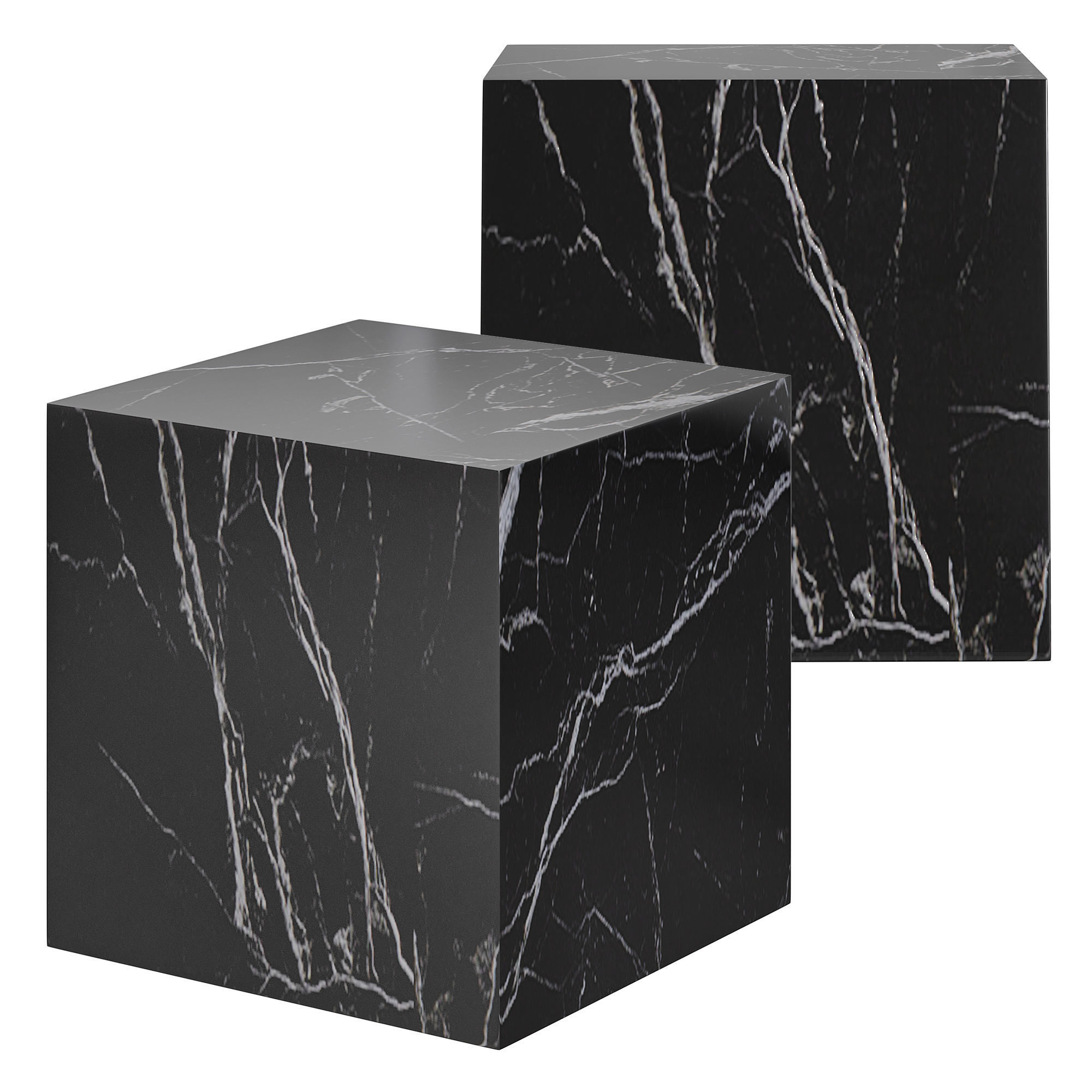 Naomi side table by laskasas 3D model_5