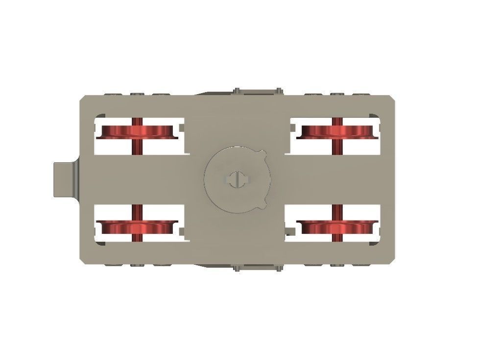 OO MK2 and MK2A Coach Bogie with NEM Socket to fit a Lima Coach 3D print model_9