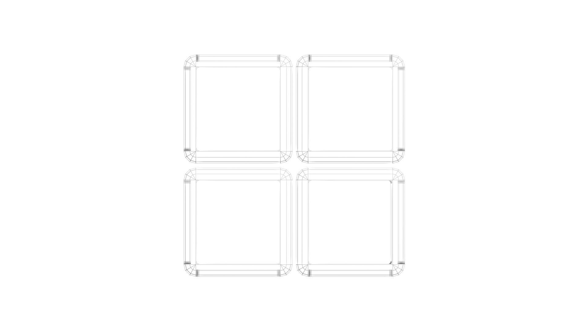 Rubiks Cube 2x2x2 3D model_21