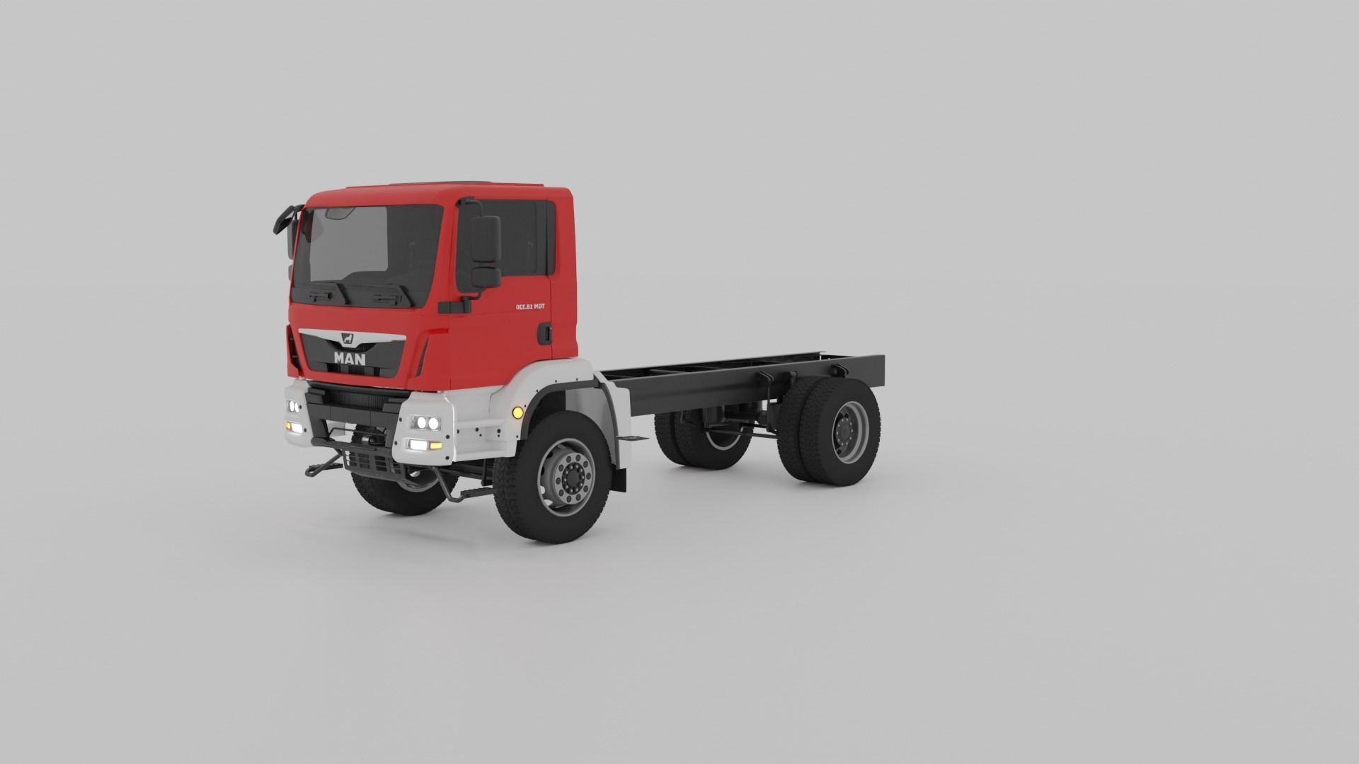 MAN TGM 18 LQ Interior 3D model_1