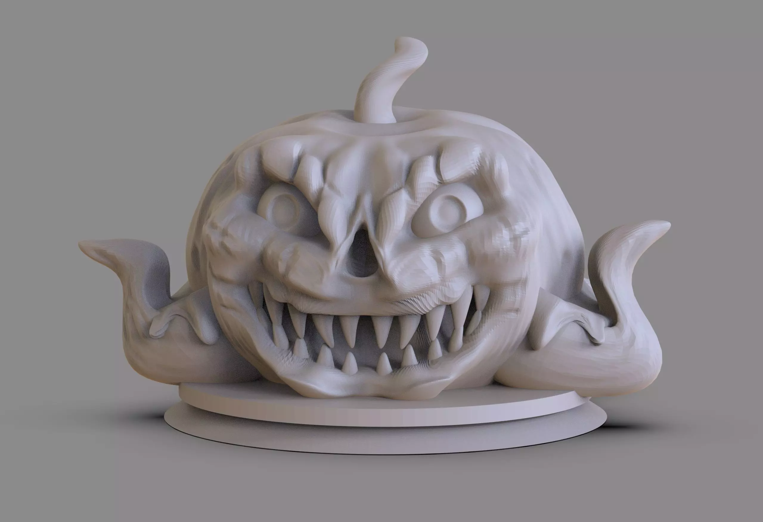 Halloween Pumpkin 3D print model_0