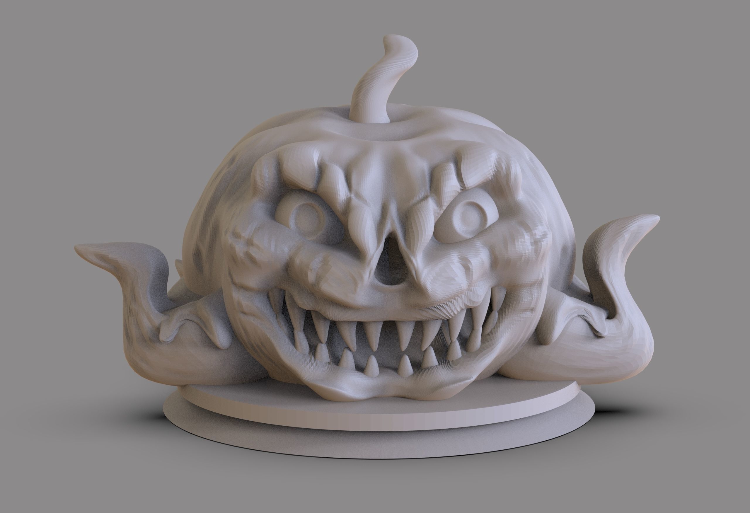 Halloween Pumpkin 3D print model_2
