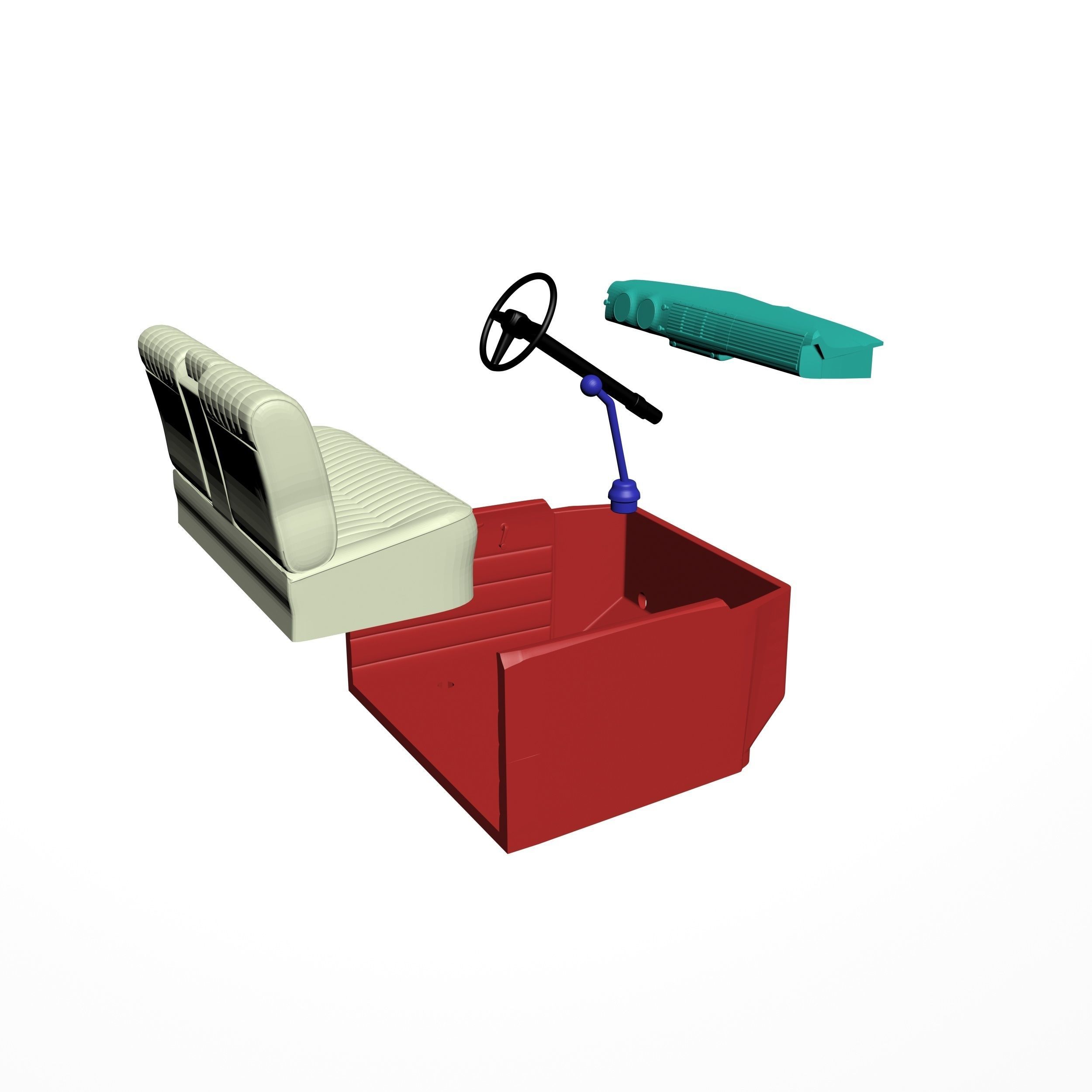 Chevrolet 3100 Pickup Ready to Print 3D print model_15