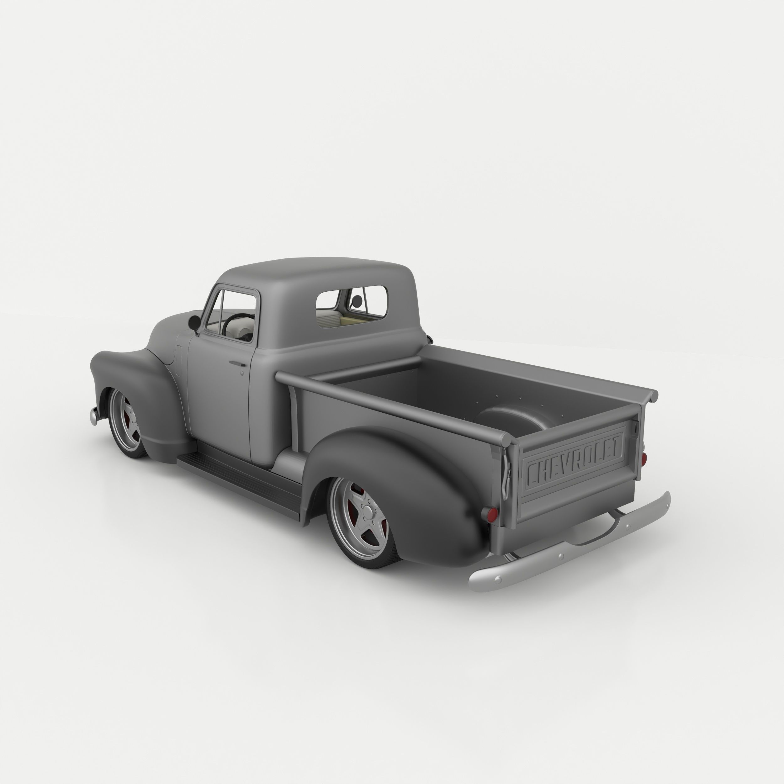 Chevrolet 3100 Pickup Ready to Print 3D print model_6