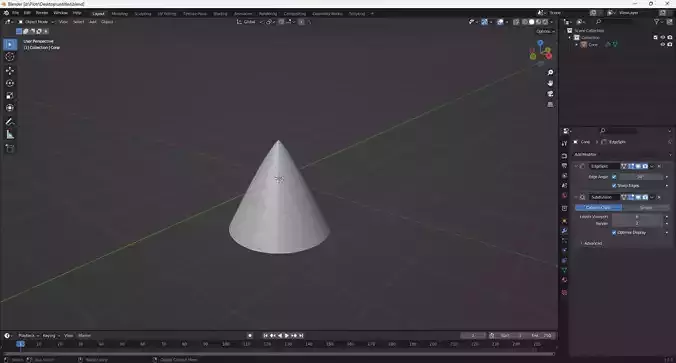 Trojkat Free 3D model