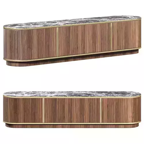 BROWN TV CABINET by laskasas