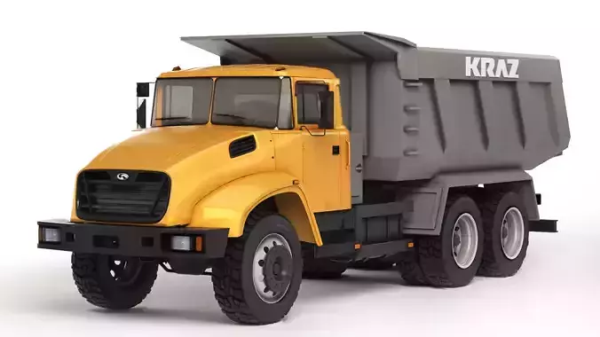 Kraz 65032 dump truck 2012