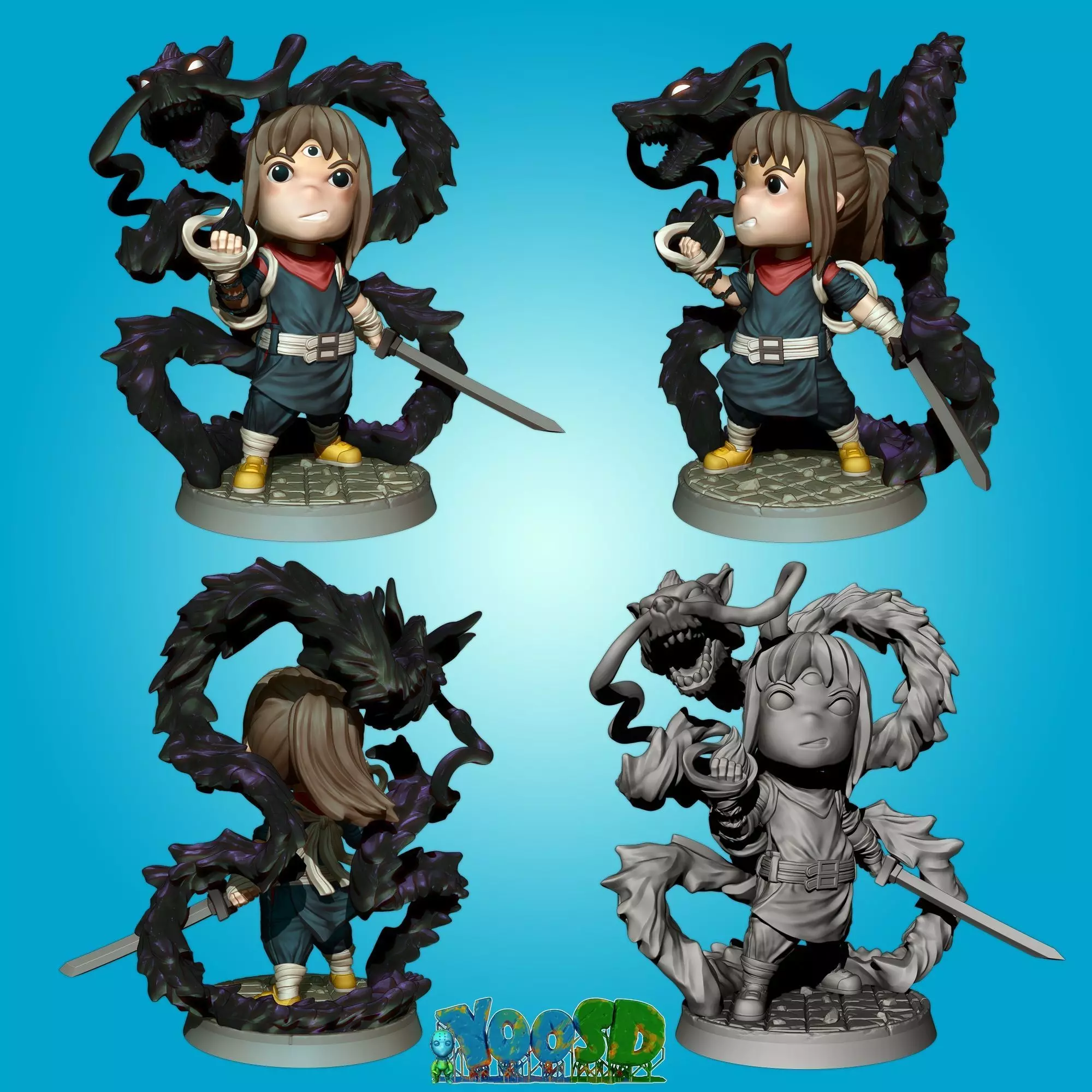 Chie n Baku 3D print model