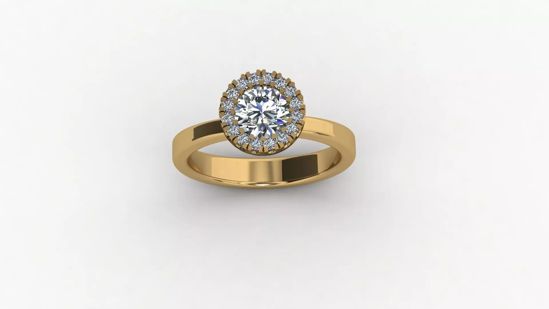 ladies ring 3D print model_0