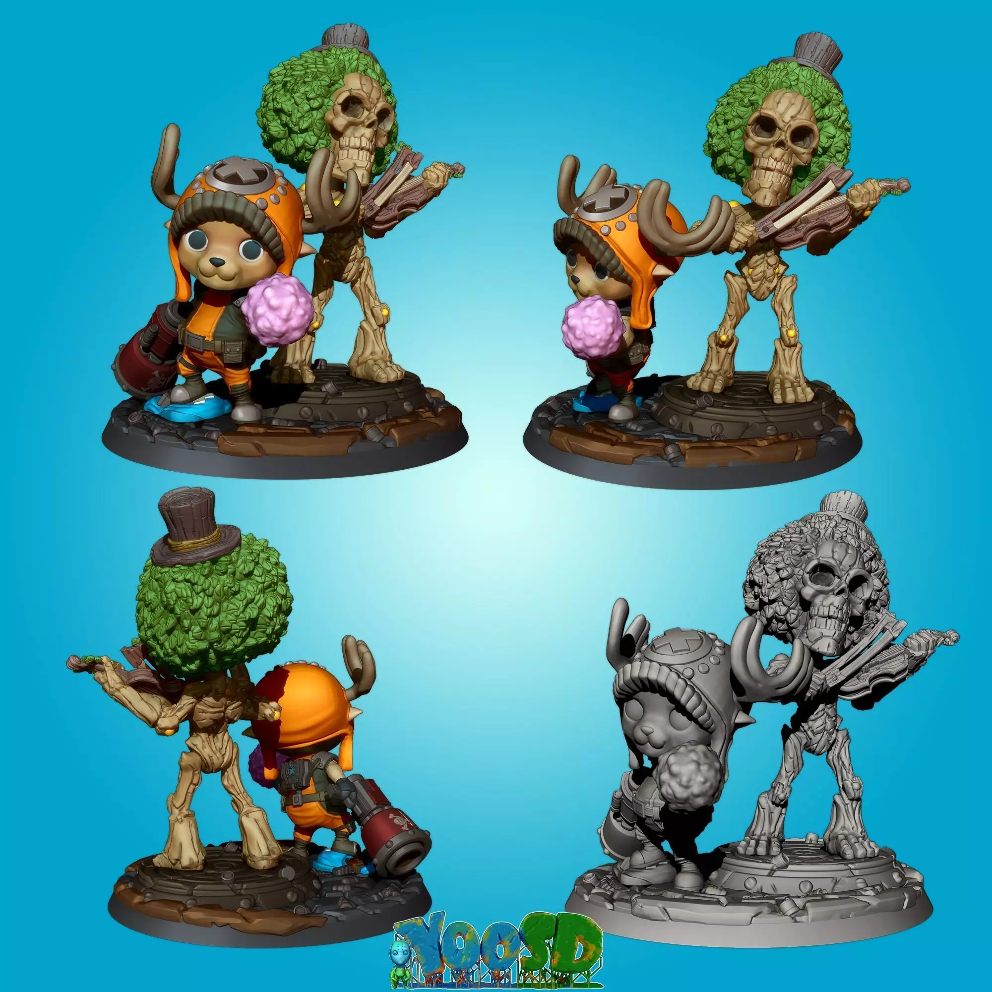 Chocket n Broot 3D print model_0