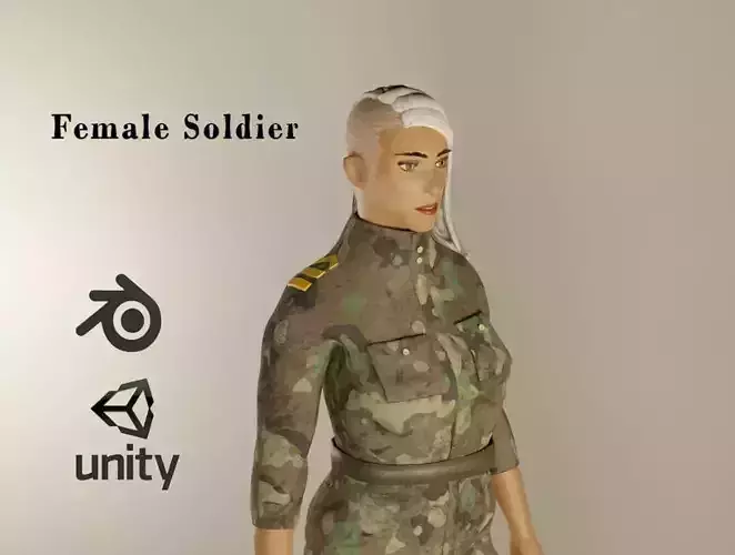 Female soldier