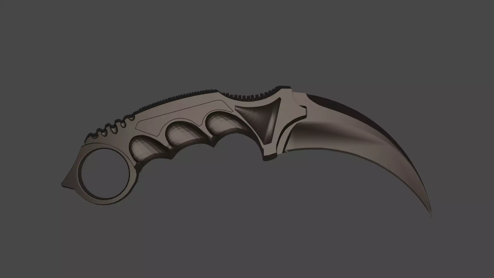 kerambit knife Free 3D print model