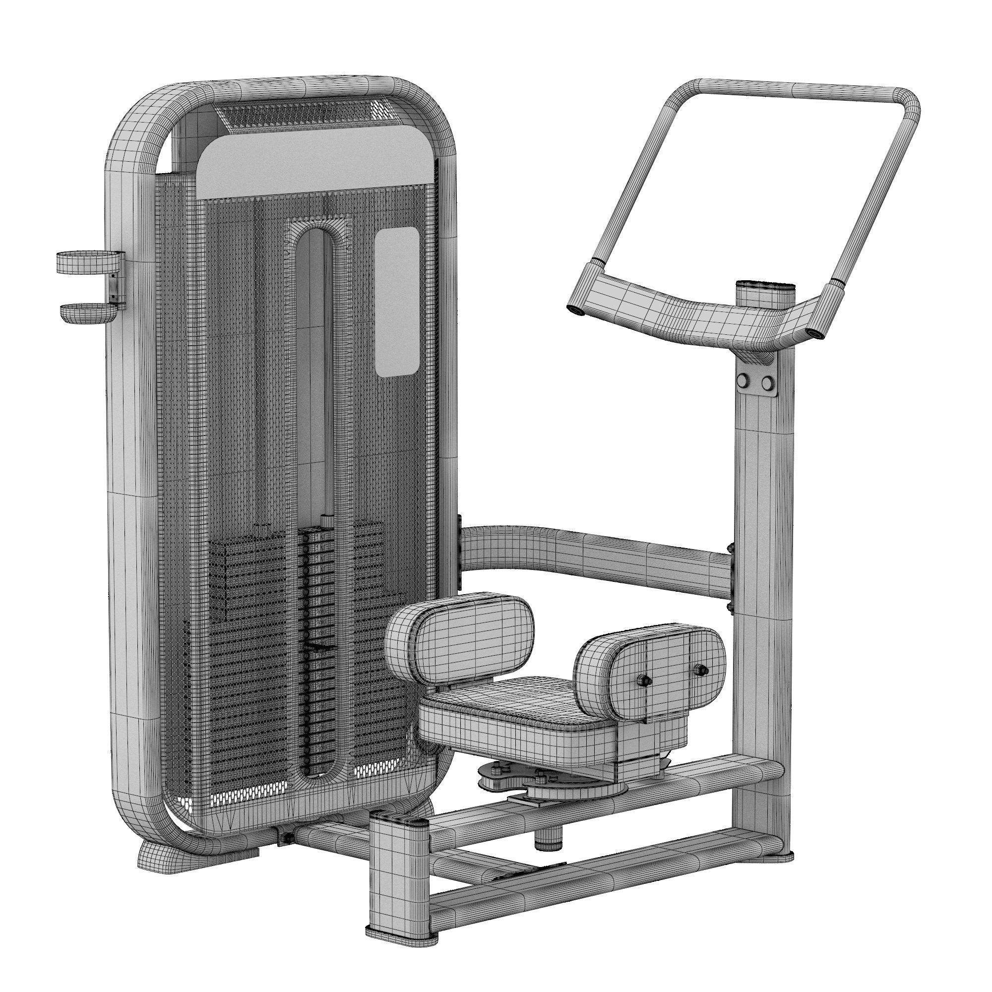 E-7018 Rotary Rorso 3D model_7