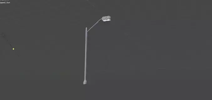 Lamppost simple
