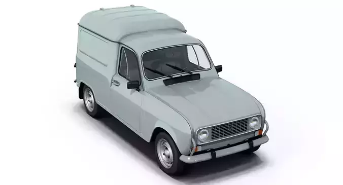Renault 4 Fourgonnette 3D model