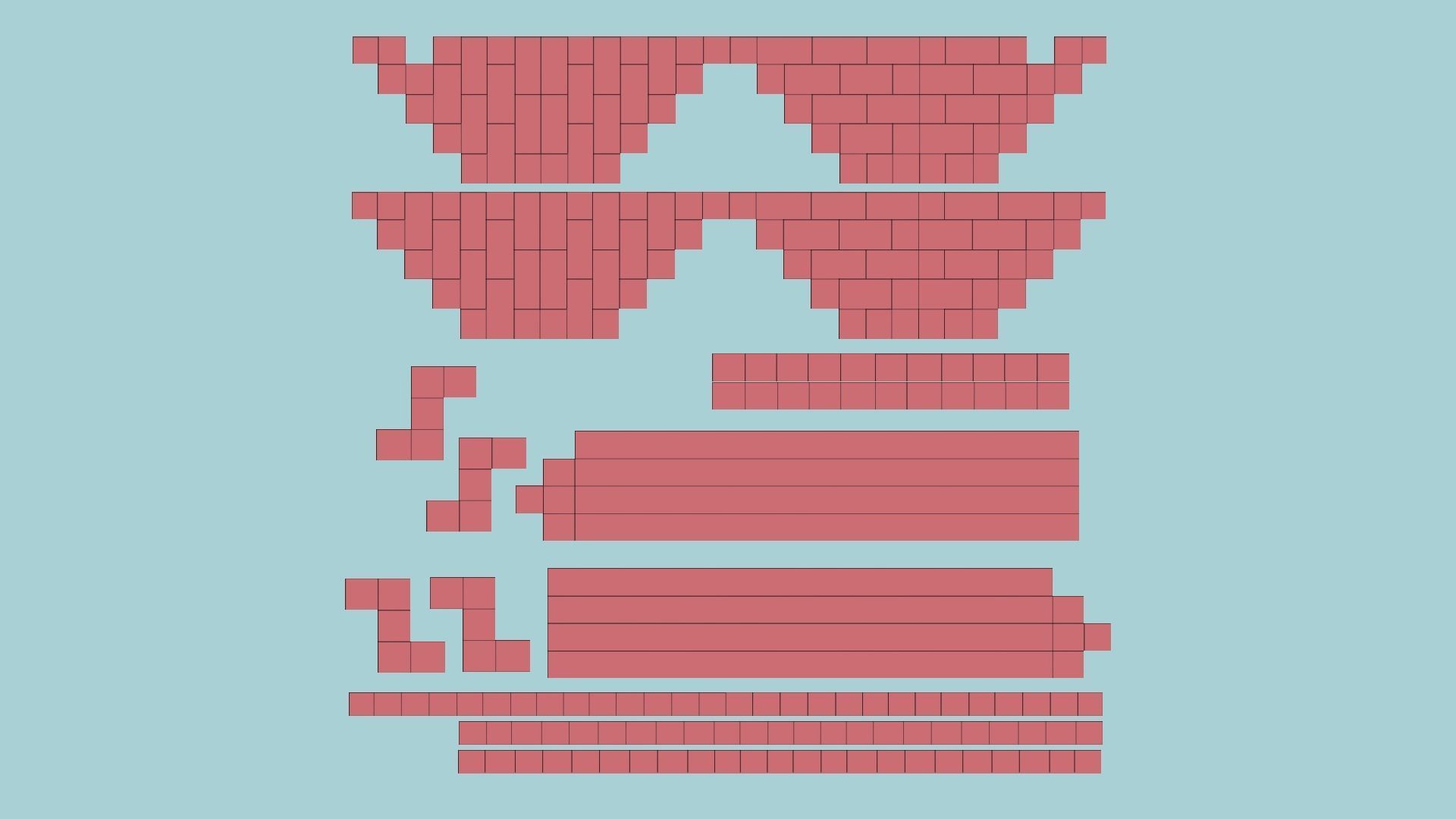 Deal With It Sunglass CGI 02 Transparent - Character Design Low-poly 3D model_11