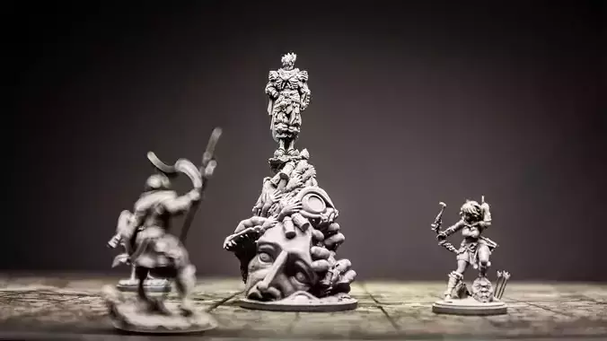 Kingdom Death Monster - The Hand Base 3D print model