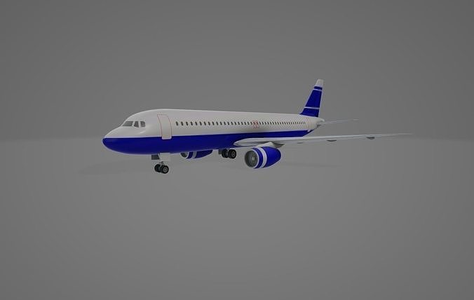 Plane boeing Free 3D print model