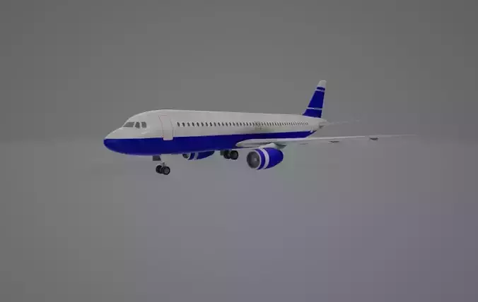 Plane boeing Free 3D print model