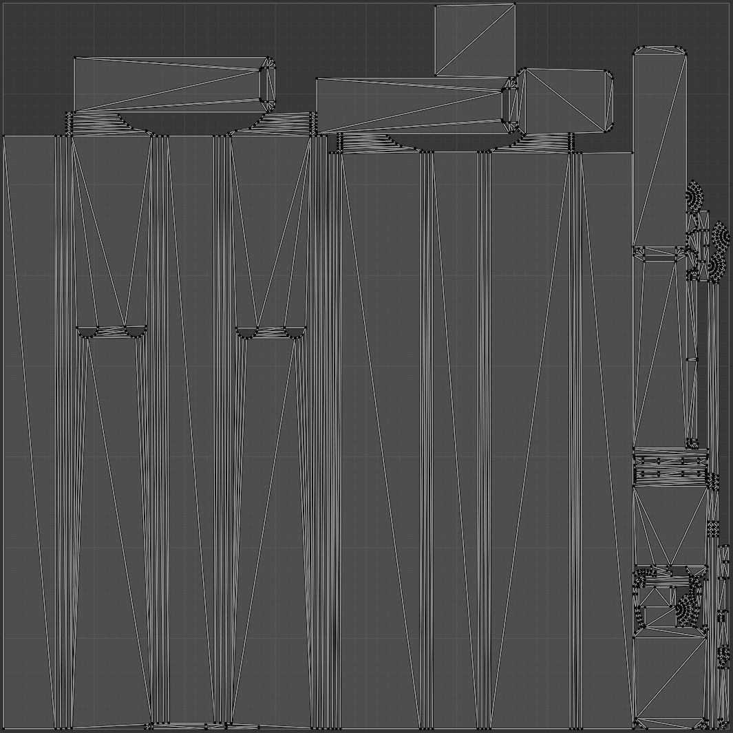 TEC 9 Low Poly Low-poly 3D model_7
