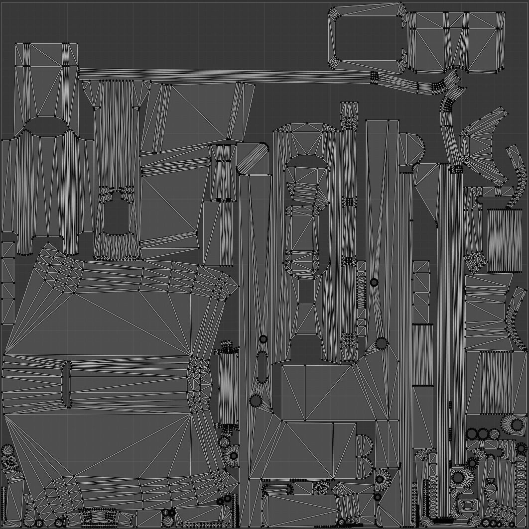 TEC 9 Low Poly Low-poly 3D model_8