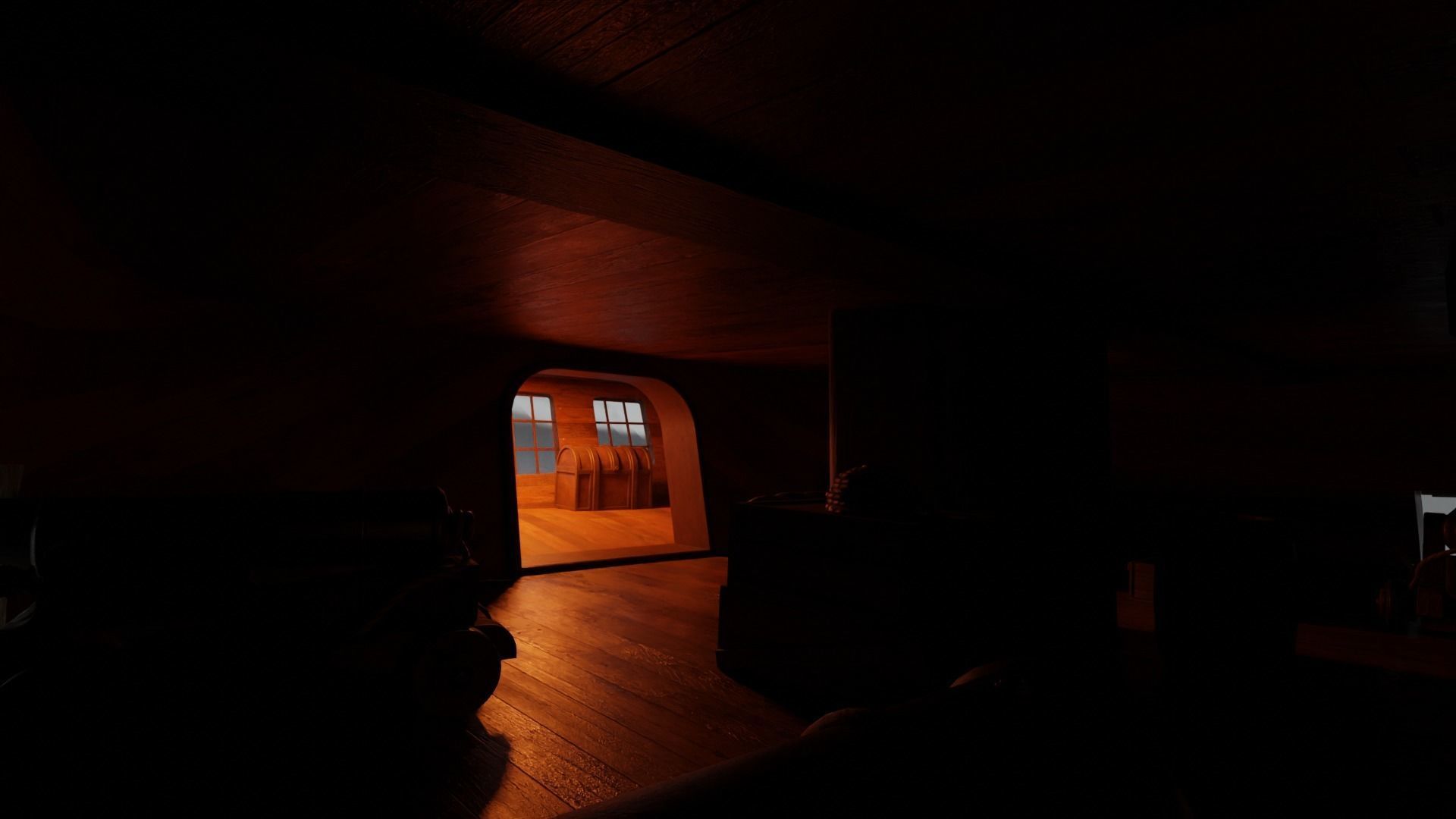 PBR-Endeavour sailing frigate  3D model_22