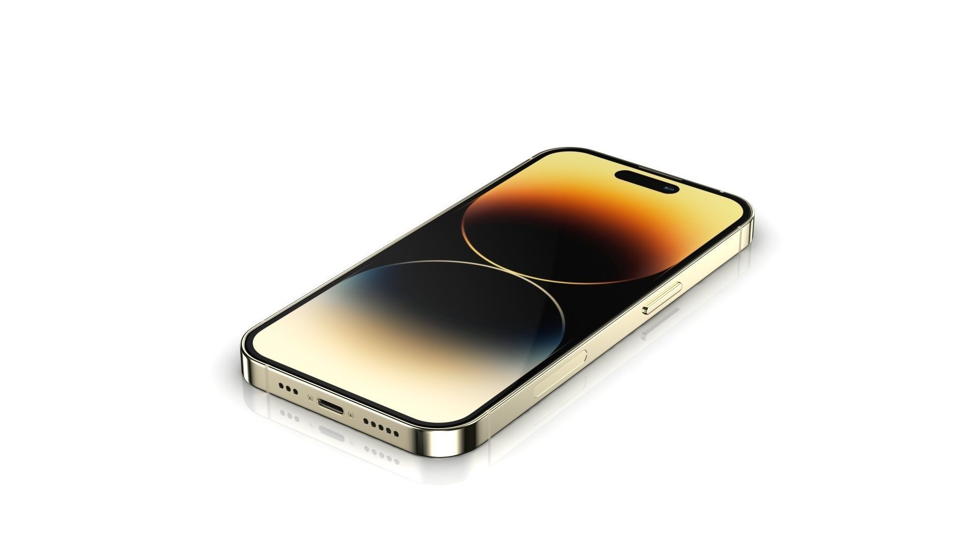 Apple iPhone 14 Pro All color Low-poly 3D model_36