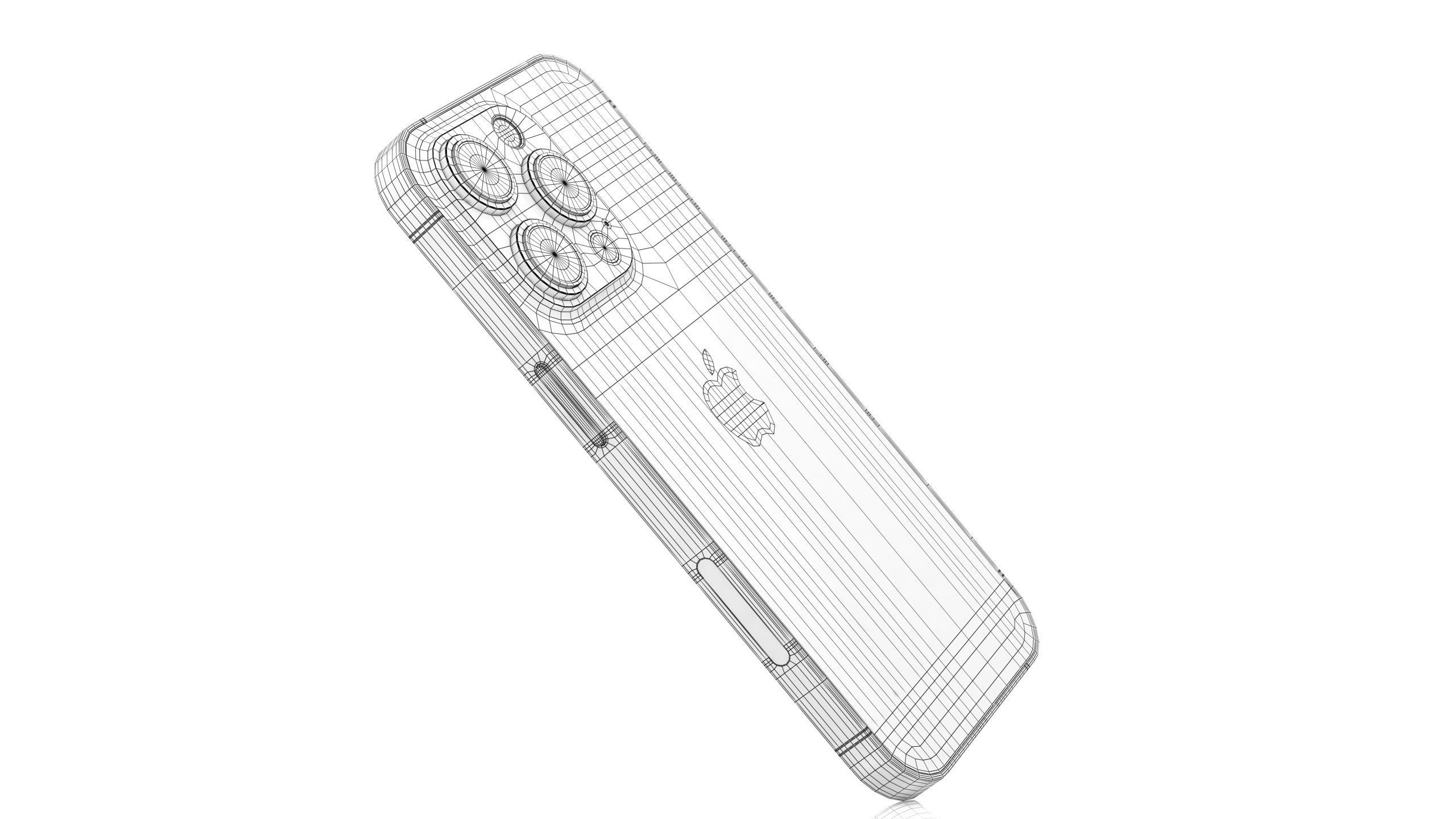 Apple iPhone 14 Pro All color Low-poly 3D model_82