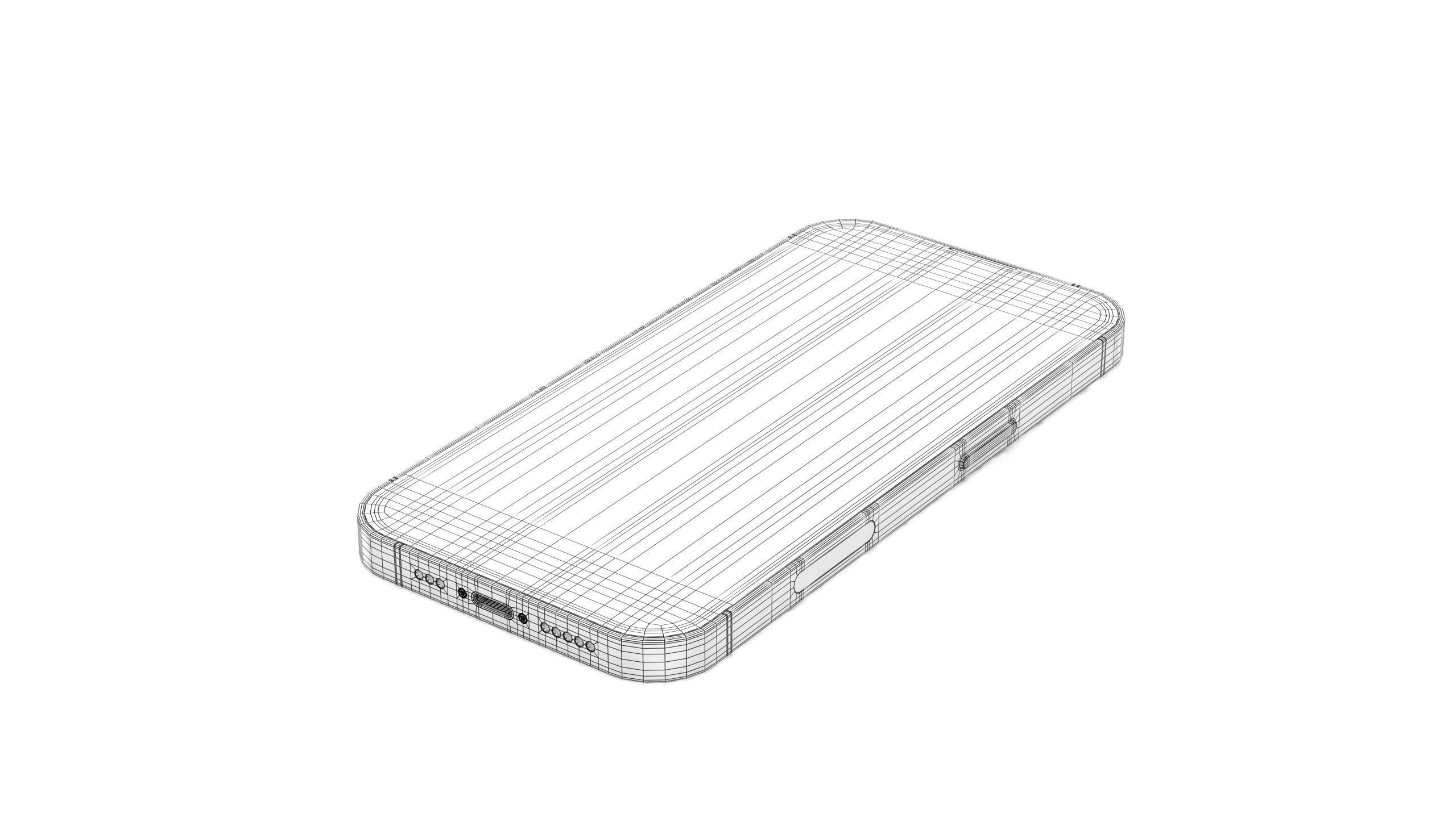 Apple iPhone 14 Pro All color Low-poly 3D model_84