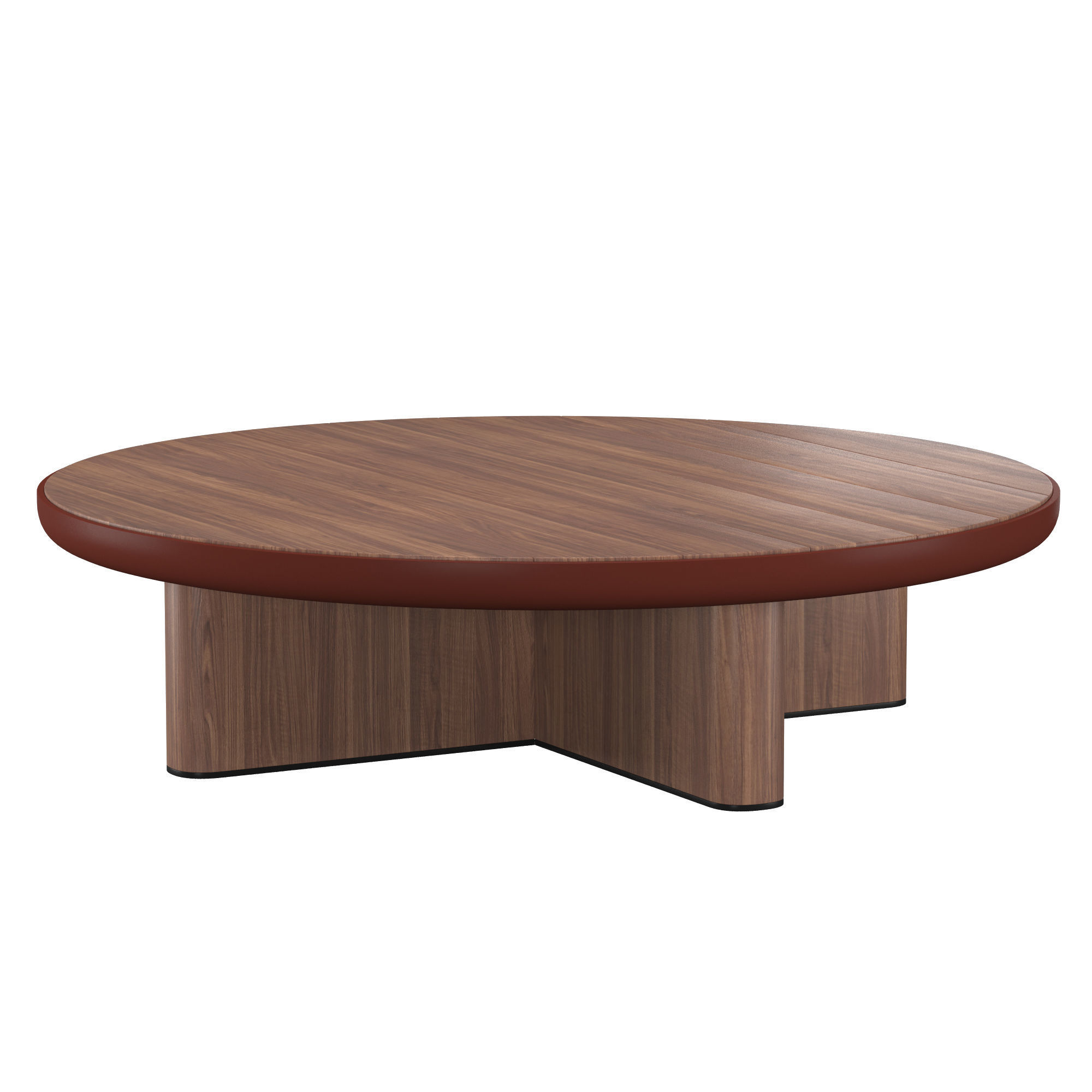 Cala Centre Table Teak 135 Kettal 3D model_8