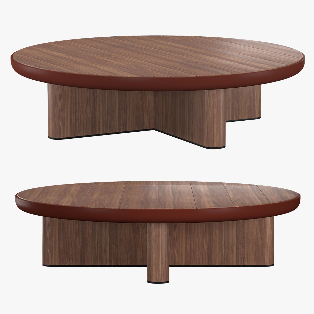 Cala Centre Table Teak 135 Kettal 3D model_4