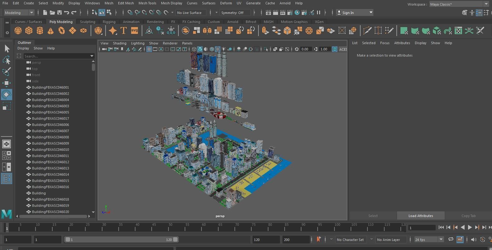City 2 Metropolis Low-poly 3D model_23