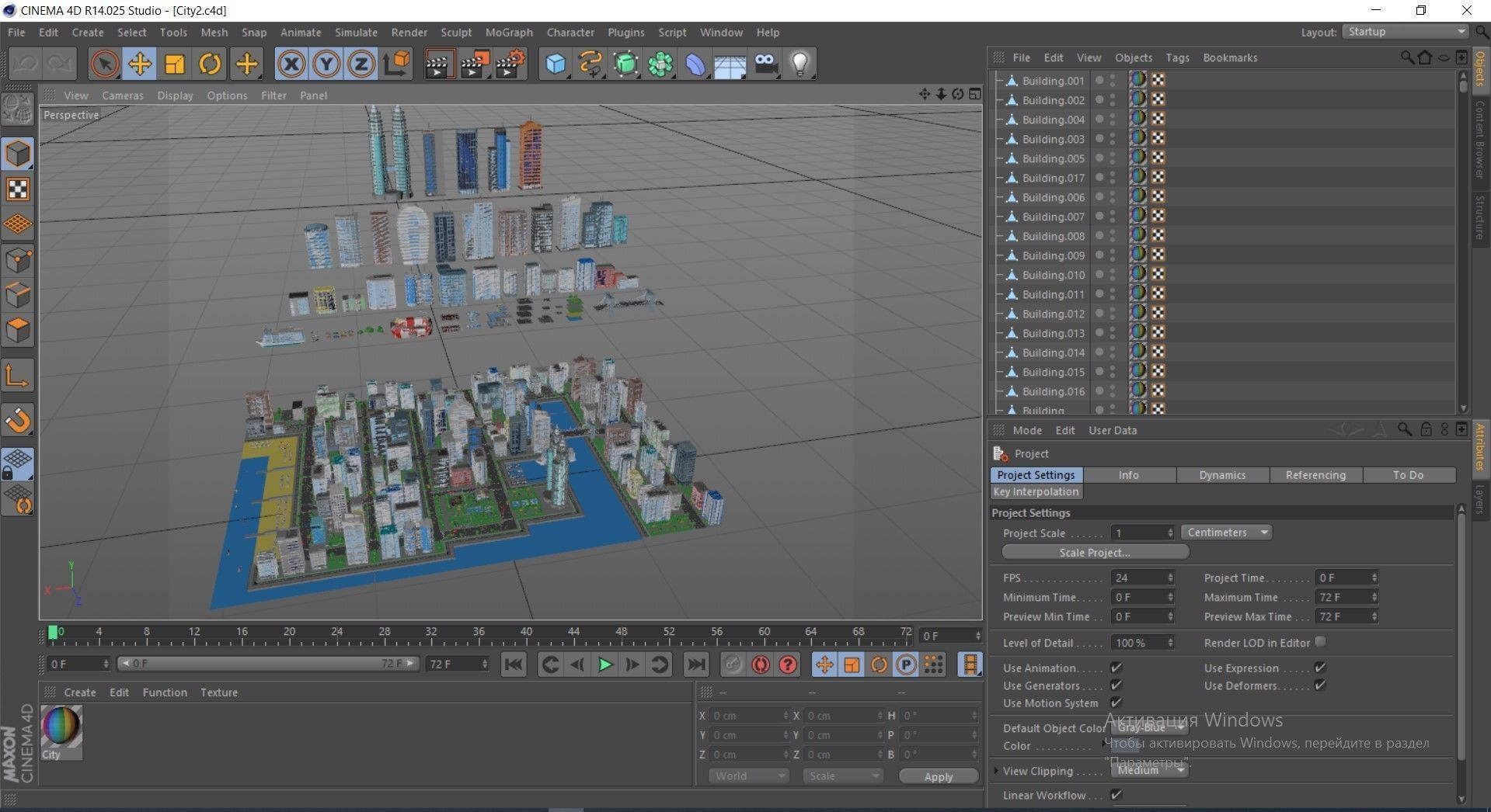 City 2 Metropolis Low-poly 3D model_22